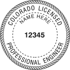 Colorado Professional Engineer Seal